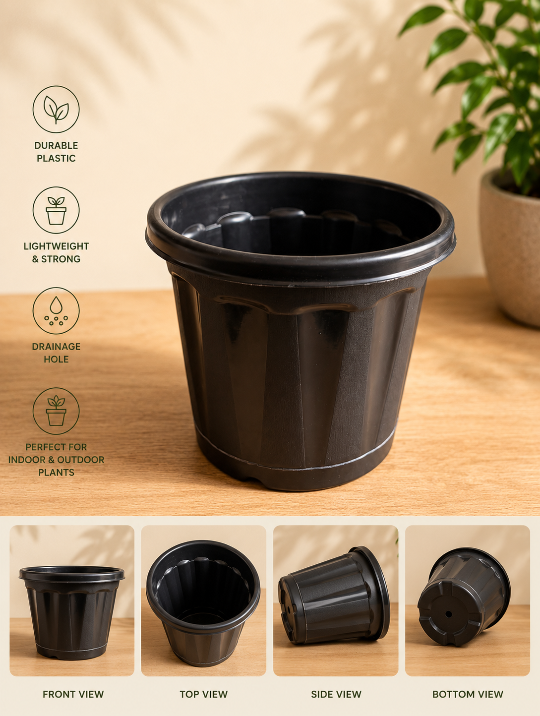 5 Inch Nursery Pot
