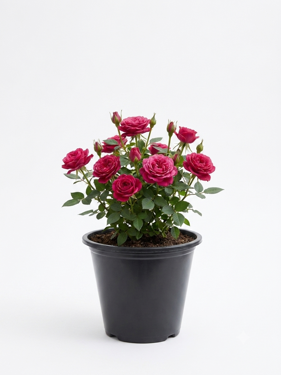 6 Inch Rose Pots
