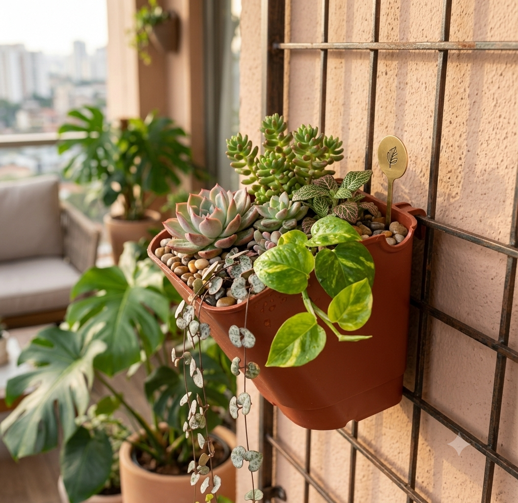 5 Inch Hanging Pot